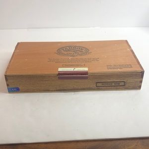 Padron  Cigar Box Crafting Storage Jewelry Hinged